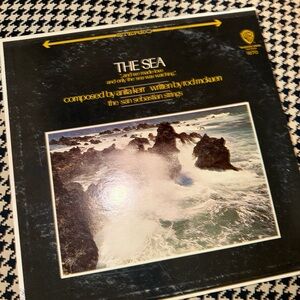 Warner Bros. 'The Sea' Vinyl Record - Black and Gold